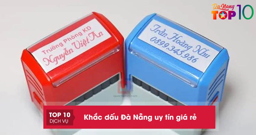 Top 15+ địa chỉ khắc dấu Đà Nẵng uy tín giá rẻ