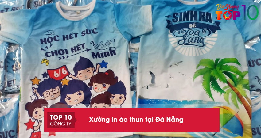 Lưu lại top 20+ xưởng in áo thun tại Đà Nẵng trọn gói từ A đến Z