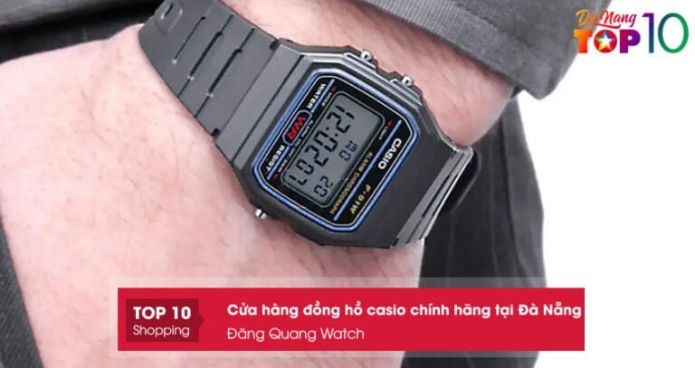 Top 10+ cửa hàng đồng hồ casio chính hãng tại Đà Nẵng giá tốt