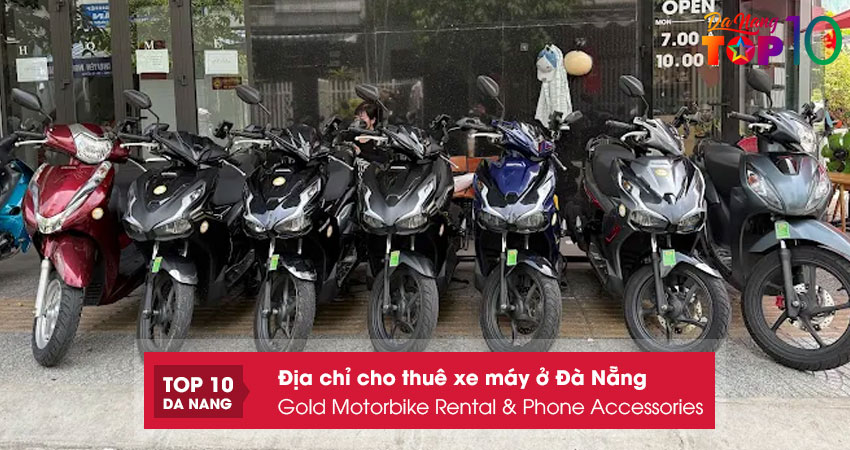 Gold-motorbike-rental-phone-accessories-top10danang